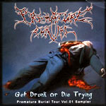 Goratory / Vomit Remnants / Wormed - Premature Burial Tour Vol.01 Sampler